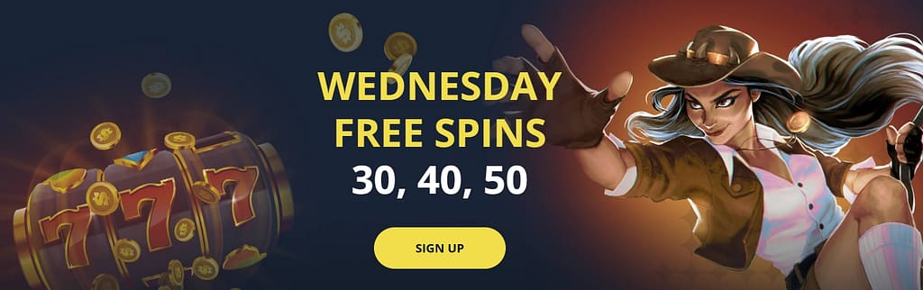 Wednesday Free Spins