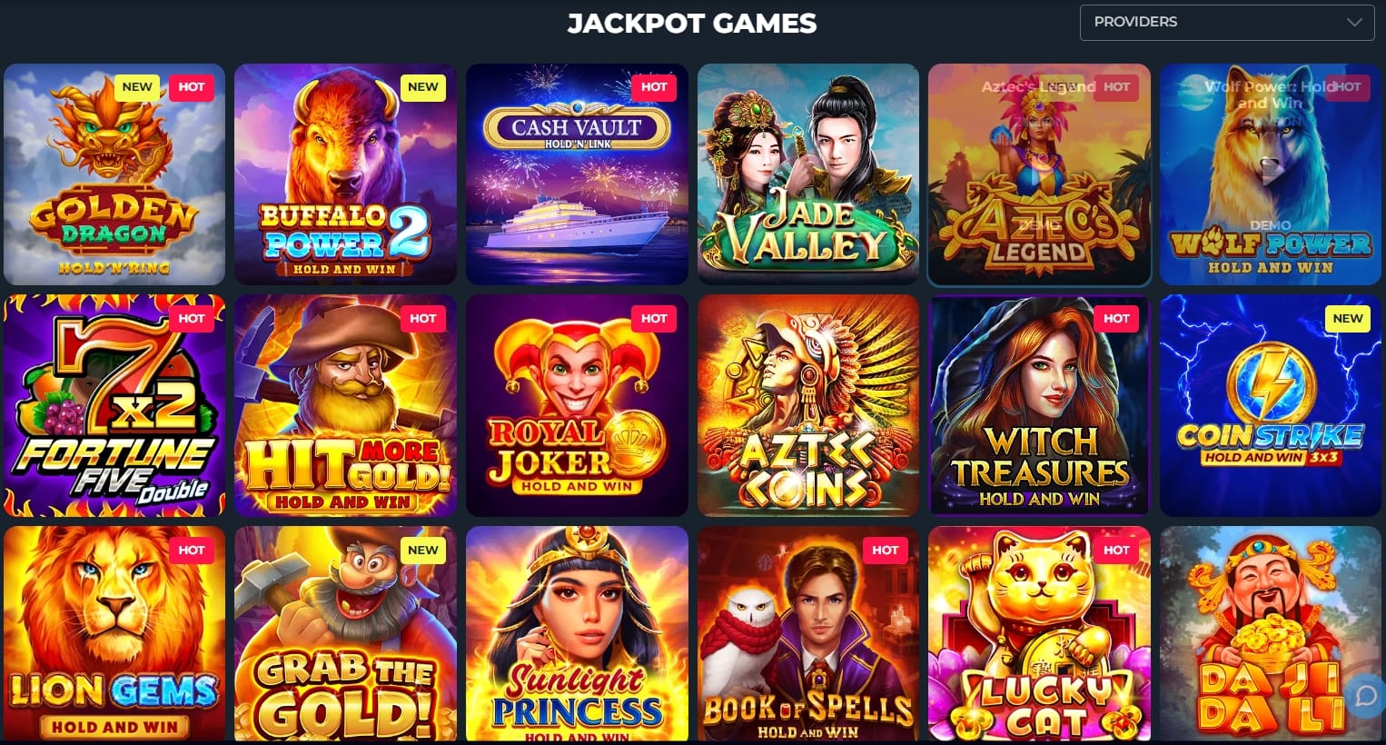 Jackpot Games