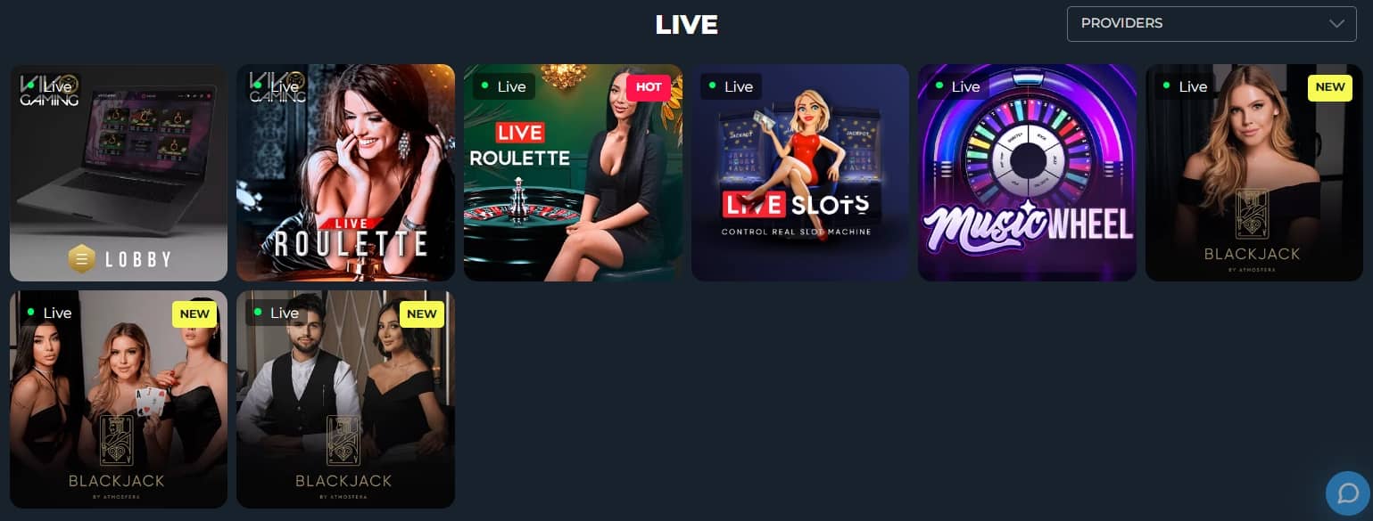 Live Casino Games